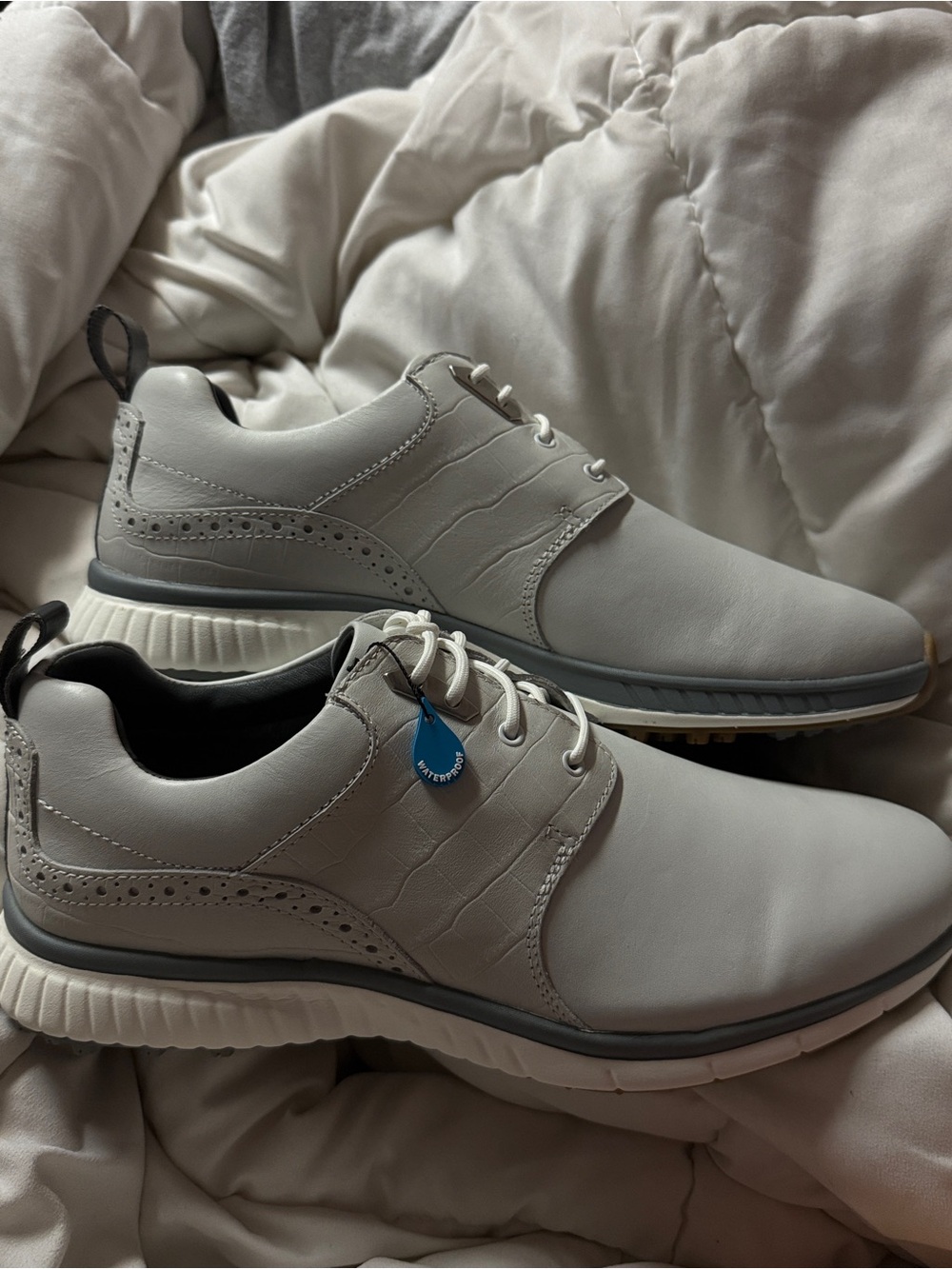 Johnston & Murphy XC4 H2-Luxe Hybrid Saddle Golf Shoes